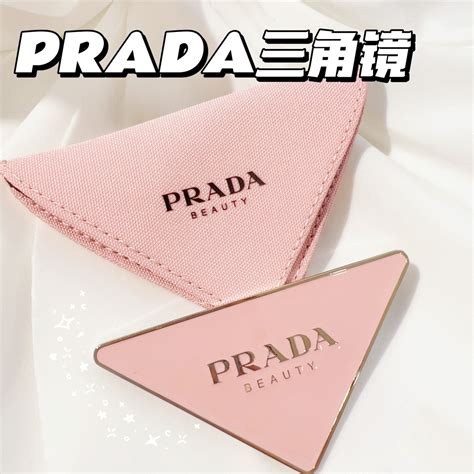 prada triangle mirror price